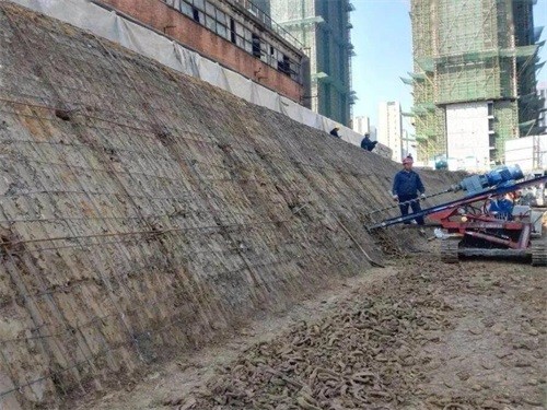 兴庆建筑边坡支护